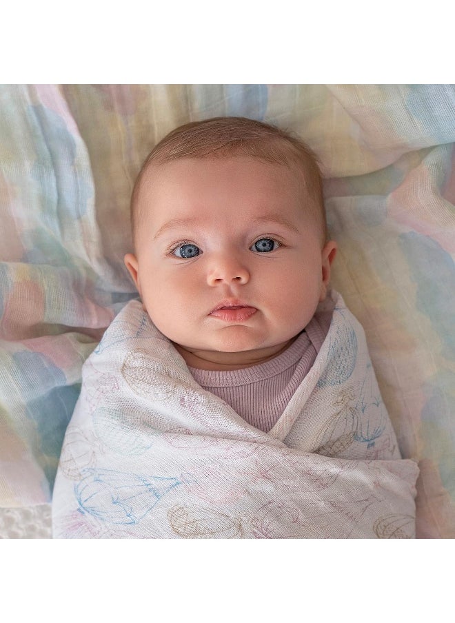 aden + anais aden + anais above the clouds Swaddle Blanket - Pack of 4  - Image 5
