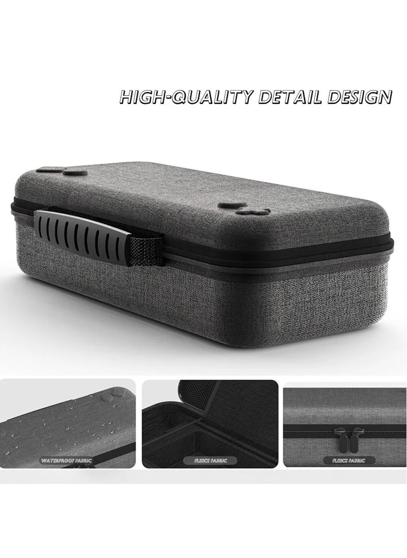 Generic - For Steam Deck Carrying Case, Portable Large Capacity EVA Hard Shell, Gaming Console Inner Partition Storage Case, for Steam Deck 2022 Version Gaming Accessories (Gray) - Image 1