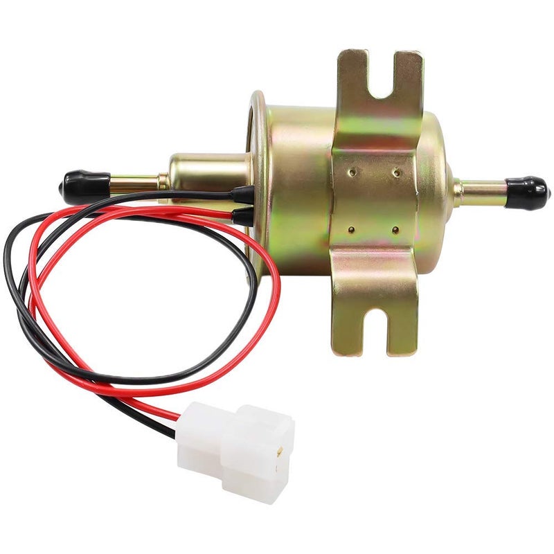 SOLLON Electric Fuel Pump 12V Universal Low Pressure 12 Volt Transfer Inline Fuel Pump for Lawn Mower Carburetor Gas Diesel Engine 2.5-4psi HEP-02A - Image 5