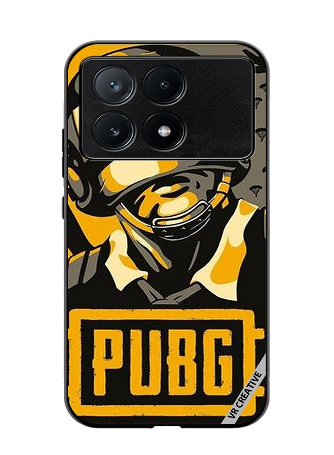 VR CREATIVE Protective Case Cover For Xiaomi Poco X6 Pro Pubg Design Multicolour - Image 1
