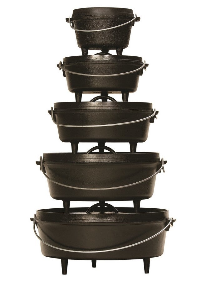 Lodge حامل طهي داتش أوفن من لودج 3TP2، 43.5 بوصة، أسود - Image 4