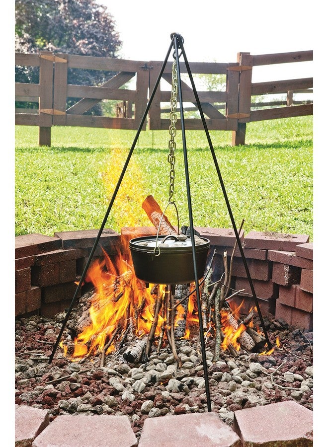 Lodge حامل طهي داتش أوفن من لودج 3TP2، 43.5 بوصة، أسود - Image 2