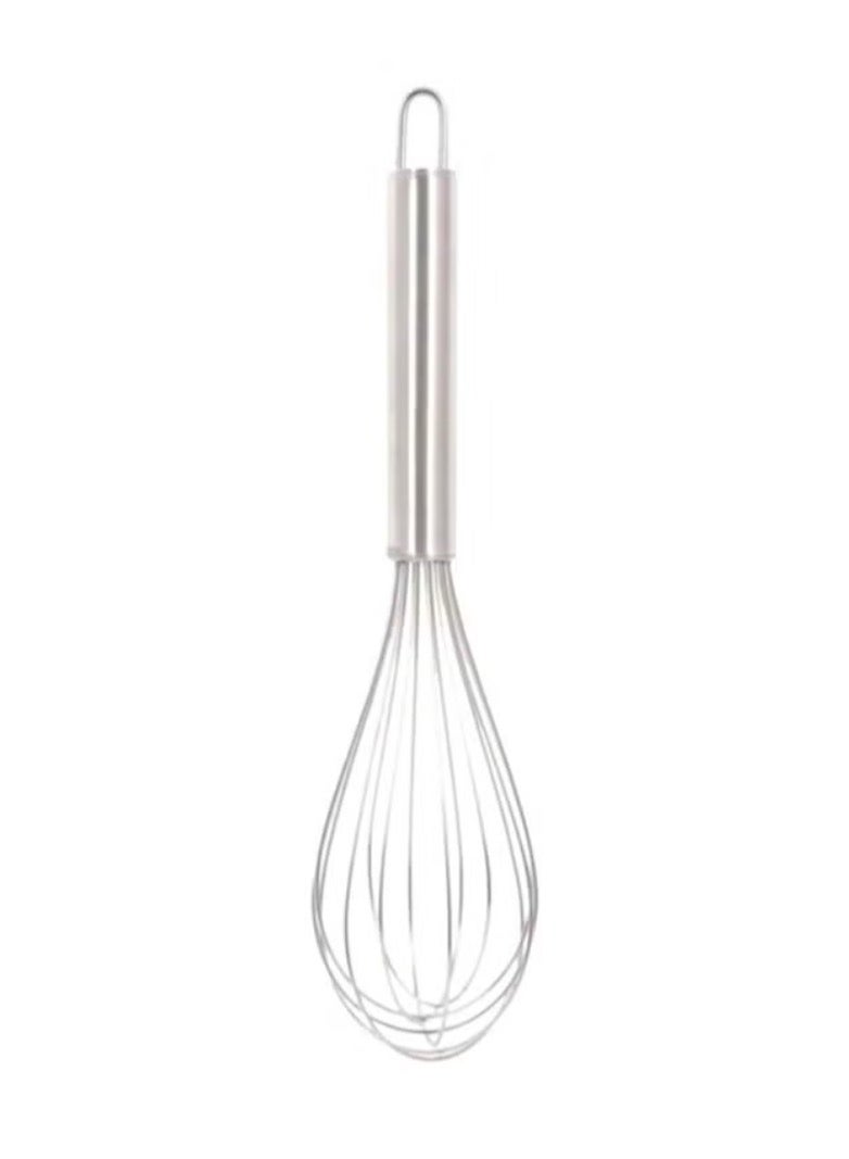 Egg Whisk Silver 25cm