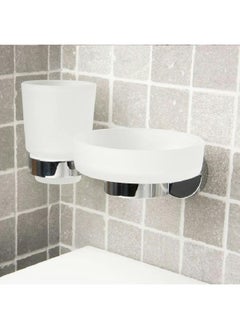 LOFT ES21 CUBE WALL MOUNTED SOAP DISH AND HOLDER CP ITALY MADE  - Image 1