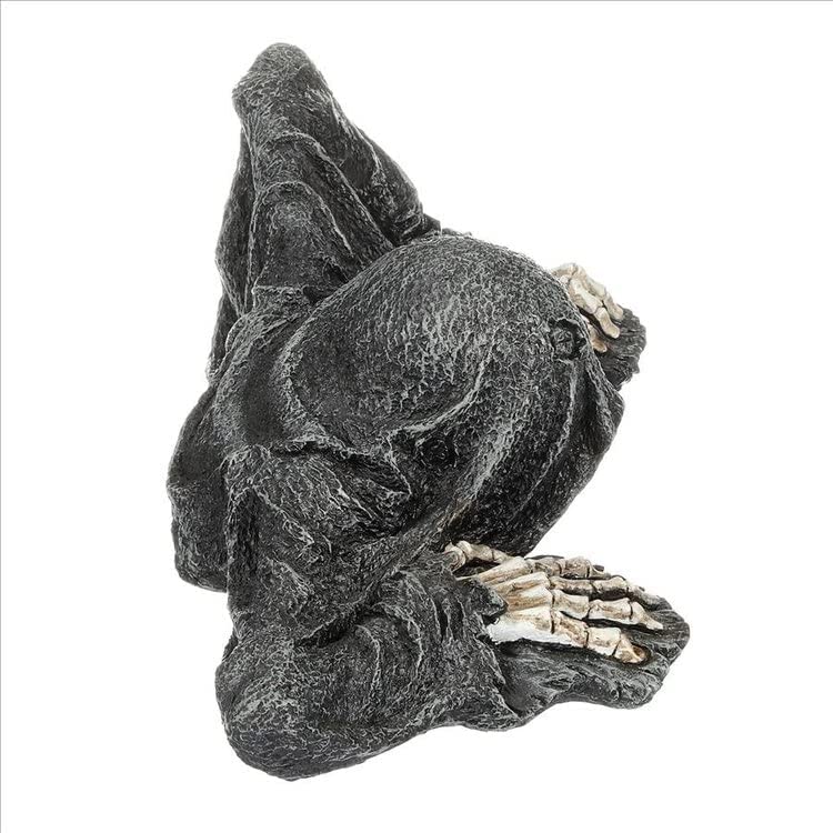 Design Toscano QM21463 The Creeper from The Grave Garden Statue Zombie Halloween Decoration, One Size, Multicolored - Image 5