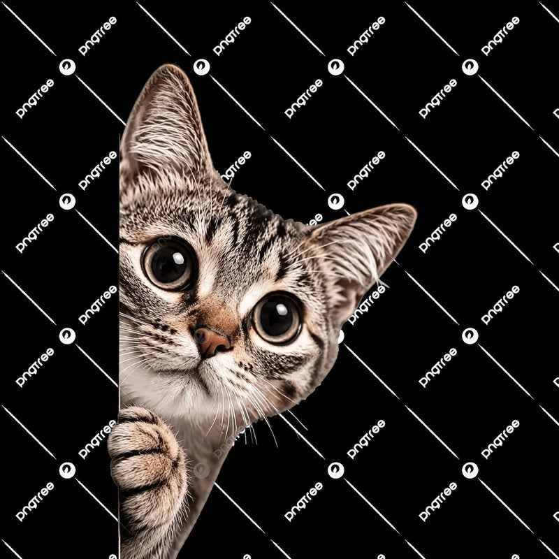 Cute Cat Print Black Throw Pillow Cover Decorative Sofa Cushion Cover for Living Room Bedroom - Image 1