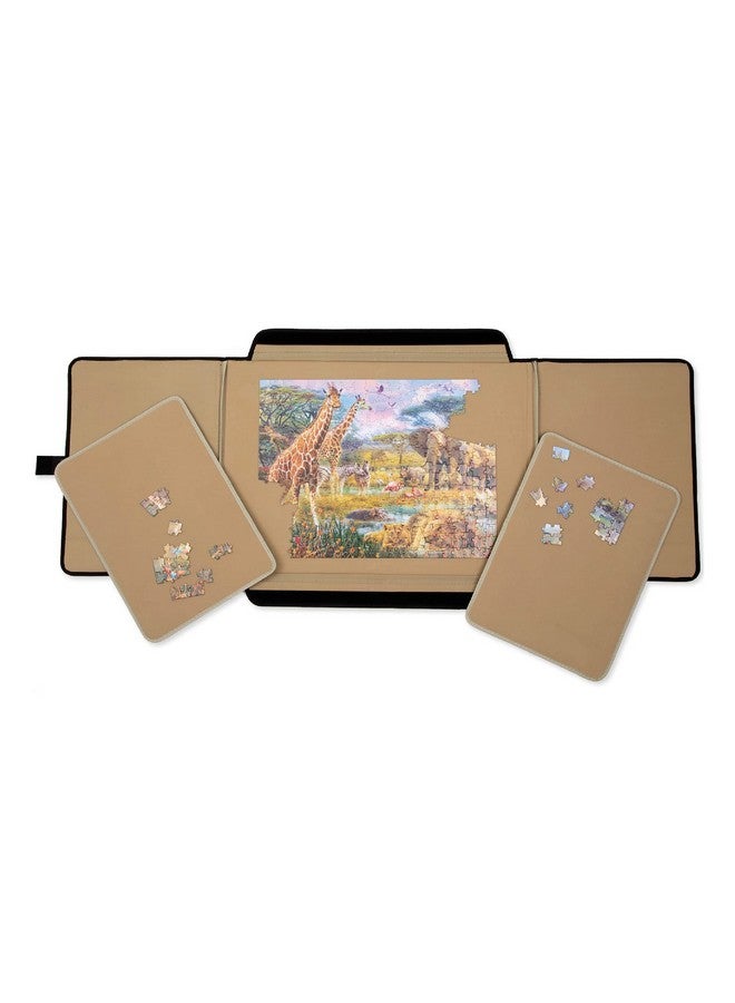 Bits and Pieces - 1000 Piece Size Porta-Puzzle Jigsaw Caddy - Puzzle Accessories - Puzzle Table - 22½" X 31½" - Image 1