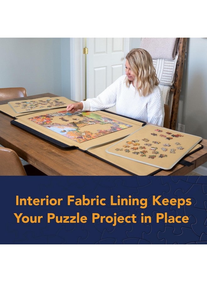 Bits and Pieces - 1000 Piece Size Porta-Puzzle Jigsaw Caddy - Puzzle Accessories - Puzzle Table - 22½" X 31½" - Image 4