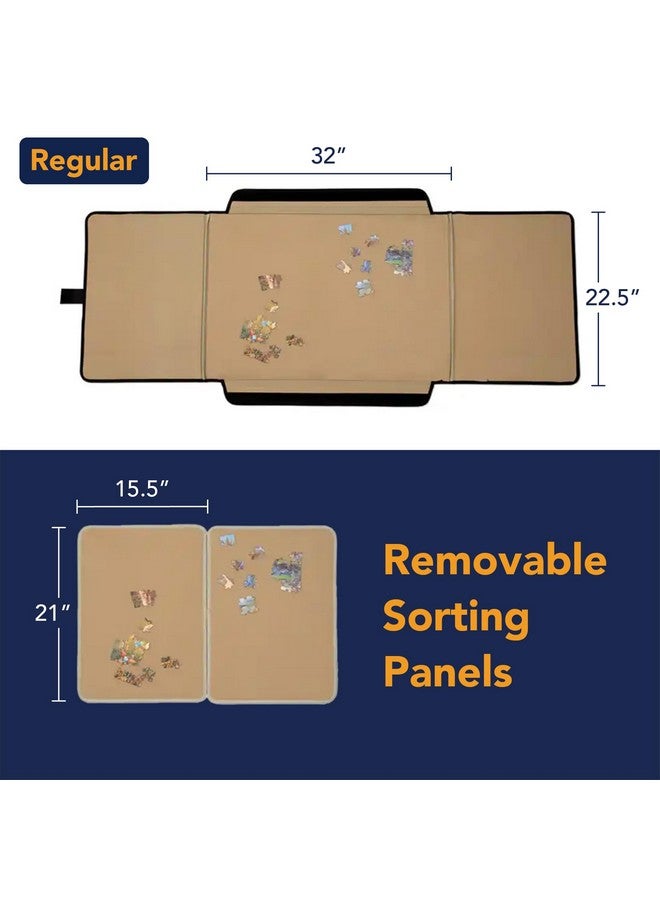 Bits and Pieces - 1000 Piece Size Porta-Puzzle Jigsaw Caddy - Puzzle Accessories - Puzzle Table - 22½" X 31½" - Image 2