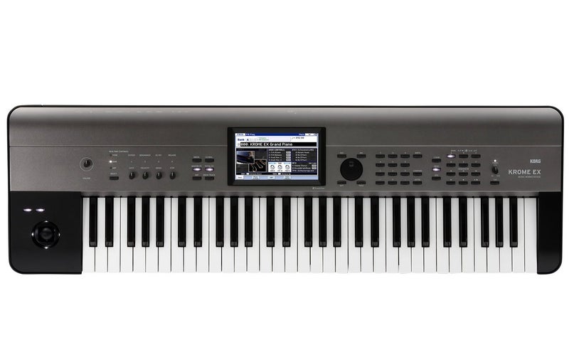 كورج محطة عمل موسيقية Korg KROME EX ذات 88 مفتاحًا - أسود - Image 1