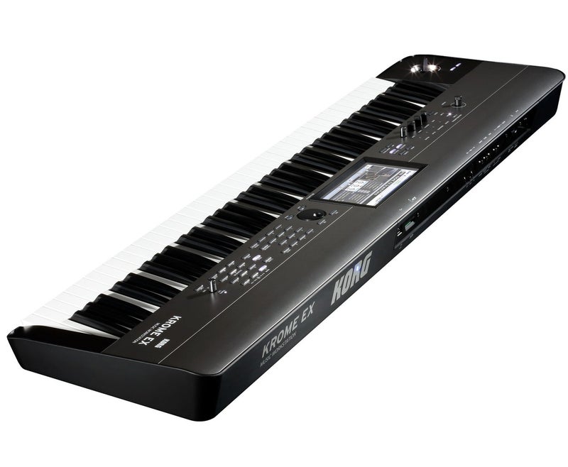 كورج محطة عمل موسيقية Korg KROME EX ذات 88 مفتاحًا - أسود - Image 4