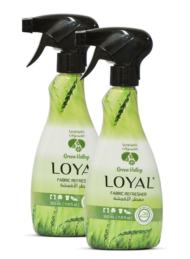 loyal Fabric Refresher Green Valley 2x350ML - Image 3