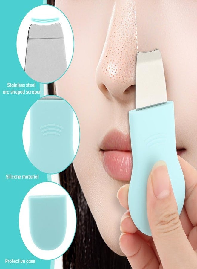 Ranjaner Blackhead Remover Tool Set with Pore Cleaning Brush, Nose Scrubber Black Head Remover for Face Nose, Face Scrubber Skin Care Scraper for Men Women Deep Cleansing - Image 4
