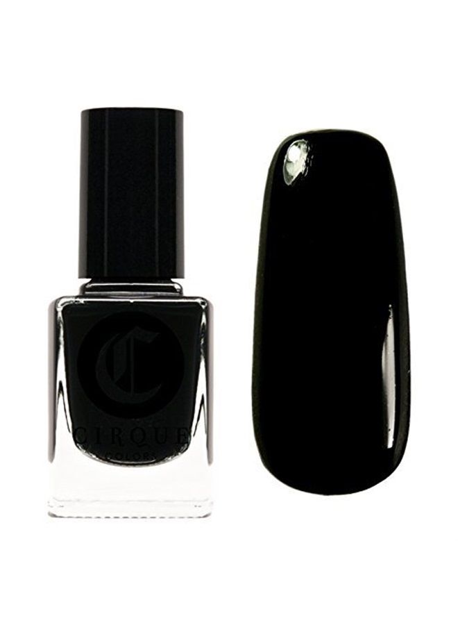 Creme Nail Polish - Memento Mori - Best Black - 0.37 fl. oz. (11 ml) - Vegan, Cruelty-Free, Non-Toxic Formula