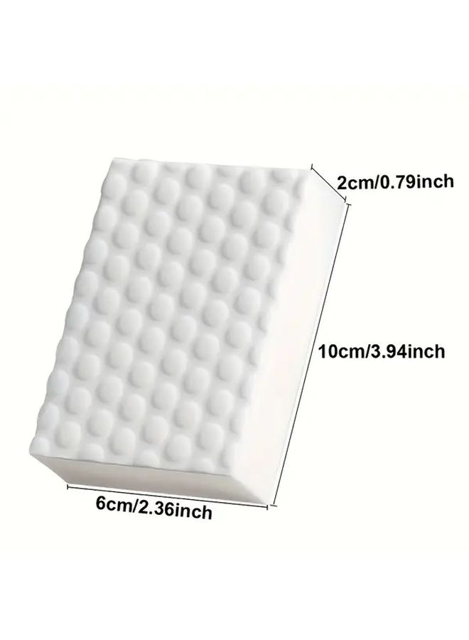 9 Pcs High Density Nano Magic Cleaning Sponges For Kitchen Bathroom Shoes And Furniture Natural Durable Multipurpose Scrubber - Image 2