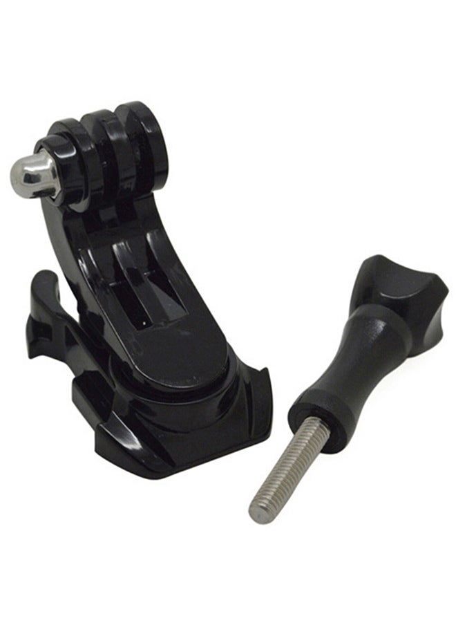 O Ozone 360° Rotatable J Hook Rotation Turntable Quick Release Buckle Mount Compatible with GoPro 11 10 9 8 7 6 5 4 4k Eken AKASO SJCAM YI and Other Action Cameras  - Image 1