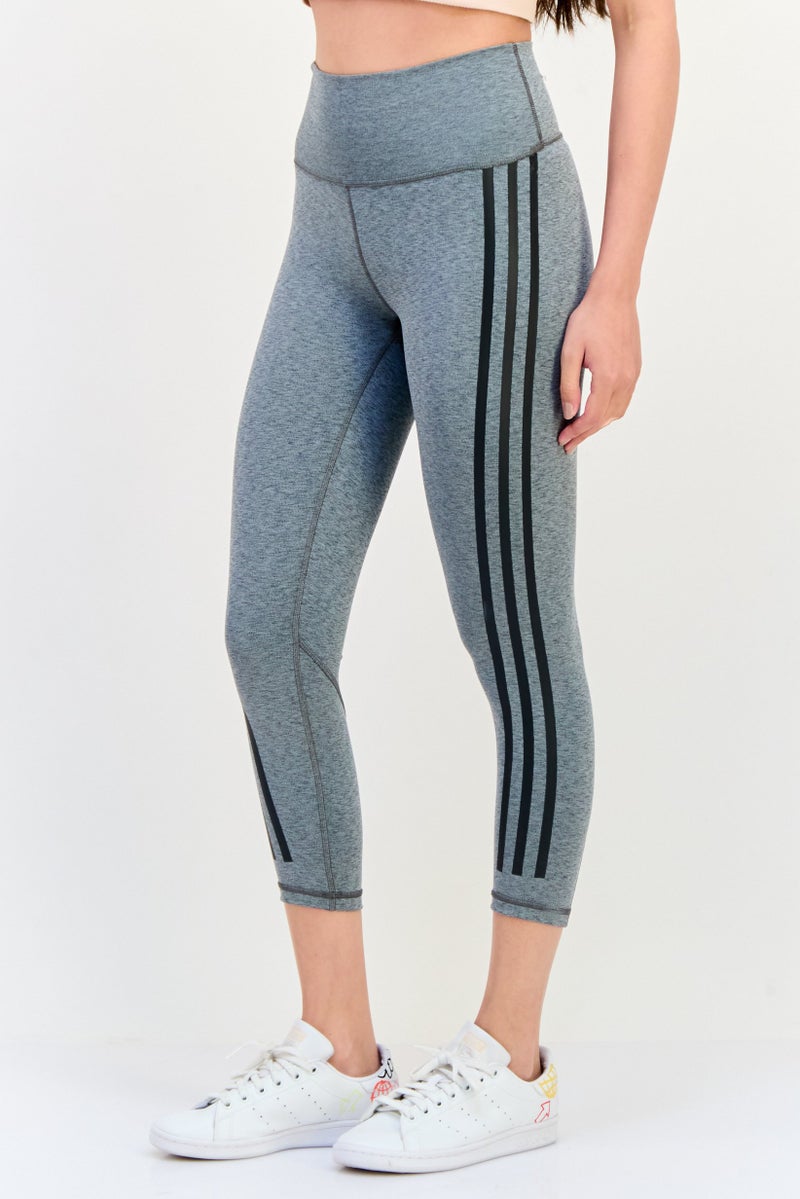 Adidas Women Sportswear Fit 7/8 Leg Training Leggings, Grey - Image 2