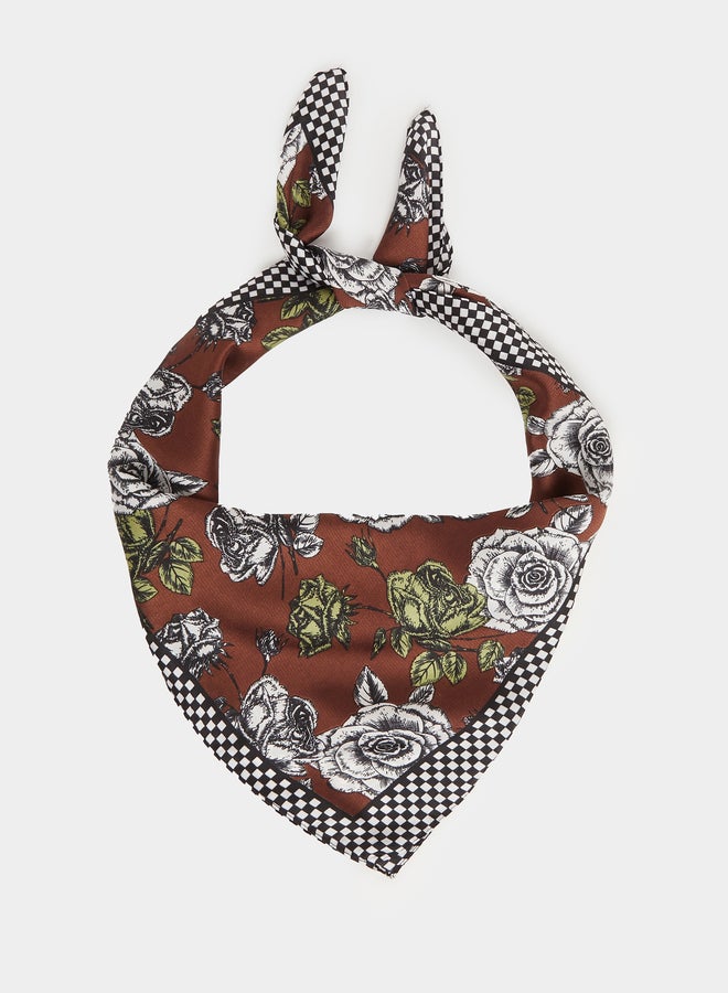 Styli Styli Floral Print Scarf  - Image 1