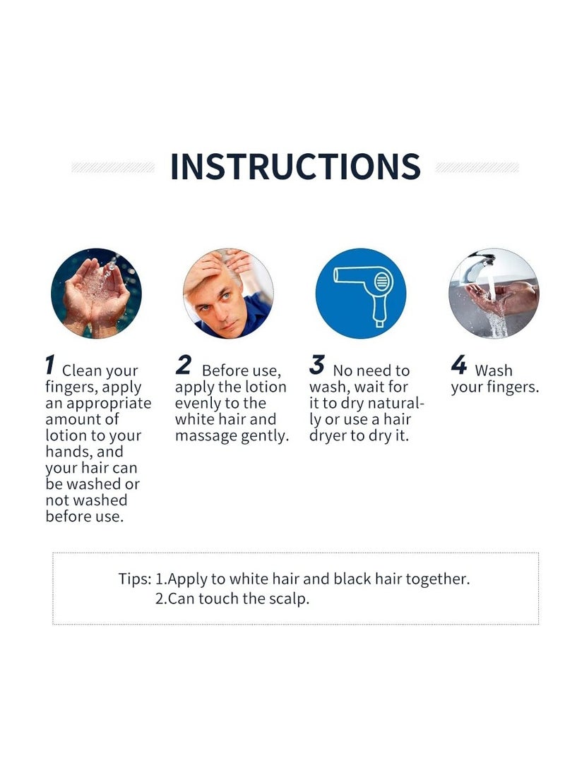 رستوريا ديسكريت كريم استعادة لون الشعر ديسكريت ريستوريا 250 مل - تغيير لون الشعر - كريم صبغة الشعر - علاج العناية بالشعر - Image 2