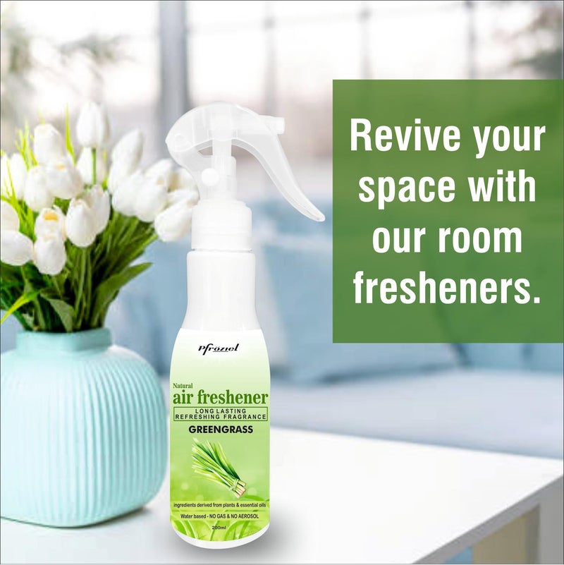 Pfroziel Lemongrass Air Freshener, Pack of 5 liter (water base) Ready to Use, Water-Based - Long-Lasting Fragrance, Eliminates Odors, Suitable for Home, Hotel, Restaurant etc. - Image 3