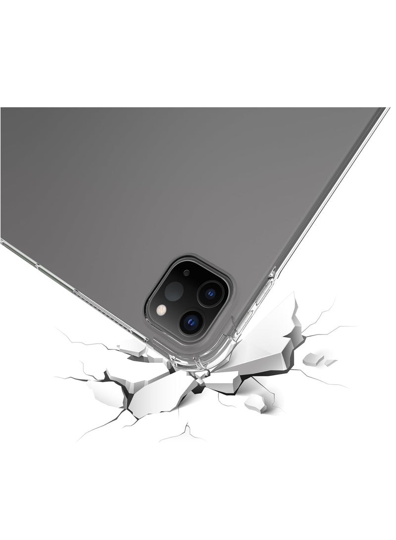 TPU Soft Lightweight Protective Case for iPad Air 13" (2024) - Clear - Image 3