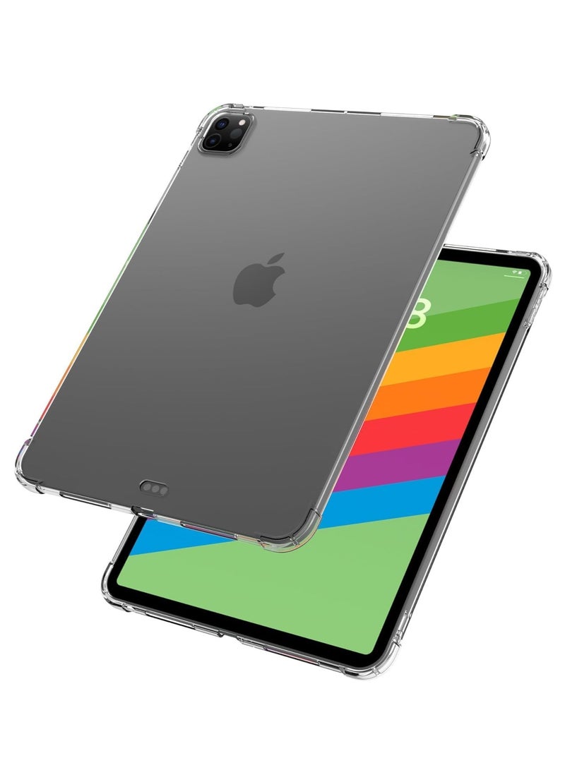 TPU Soft Lightweight Protective Case for iPad Air 13" (2024) - Clear - Image 5