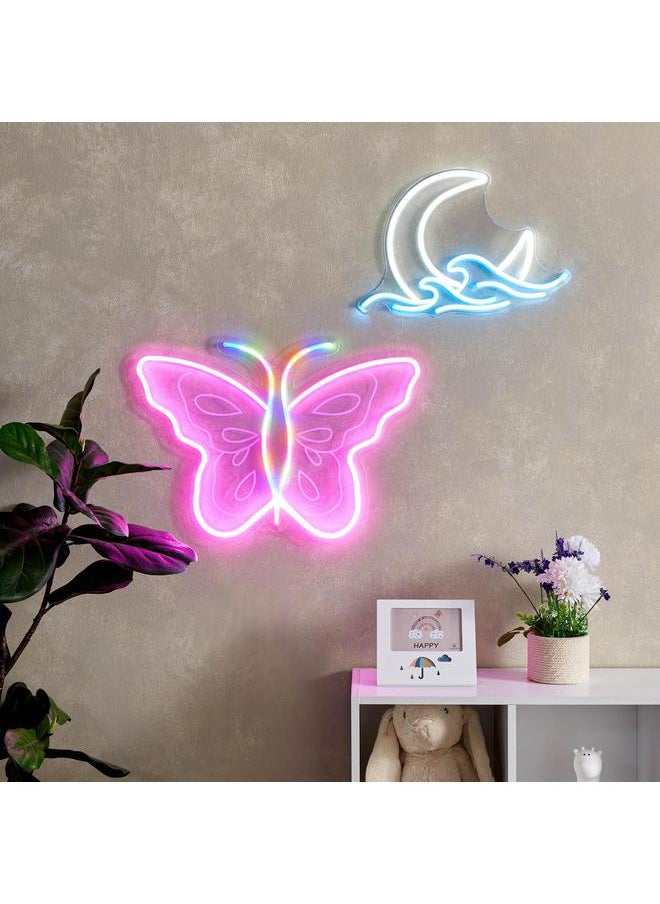 Butterfly Led Neon Light With 2M Usb Cable 61X1.6X43 Cm - pzsku/Z8031681FEB85CED02151Z/45/_/1720281311/73d32f6d-d704-441b-815a-3e6993fddb8f