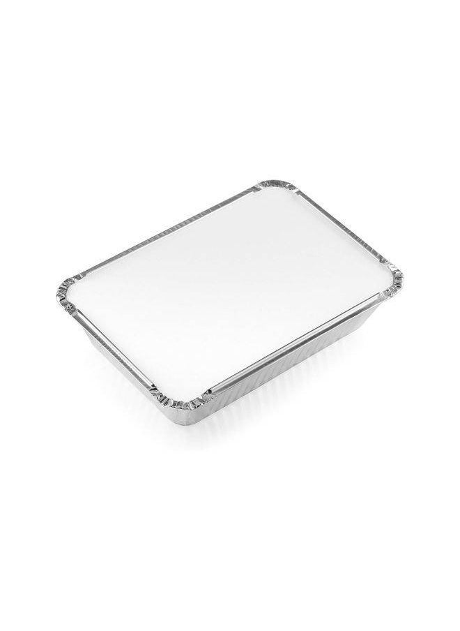 Generic Disposable rectangular foil dish with lid (40 pieces)  - Image 5
