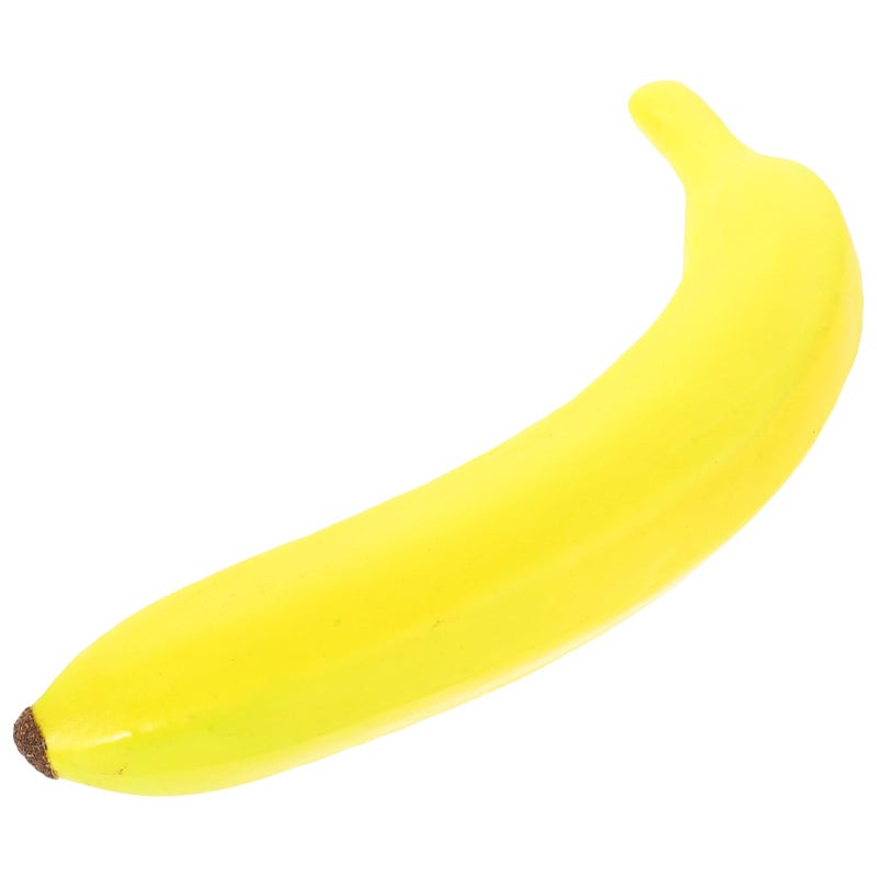 ULTNICE Realistic Plastic Artificial Banana Faux Banana Creative Photo Props for Home Decor Wedding Showcase and Kitchen Display