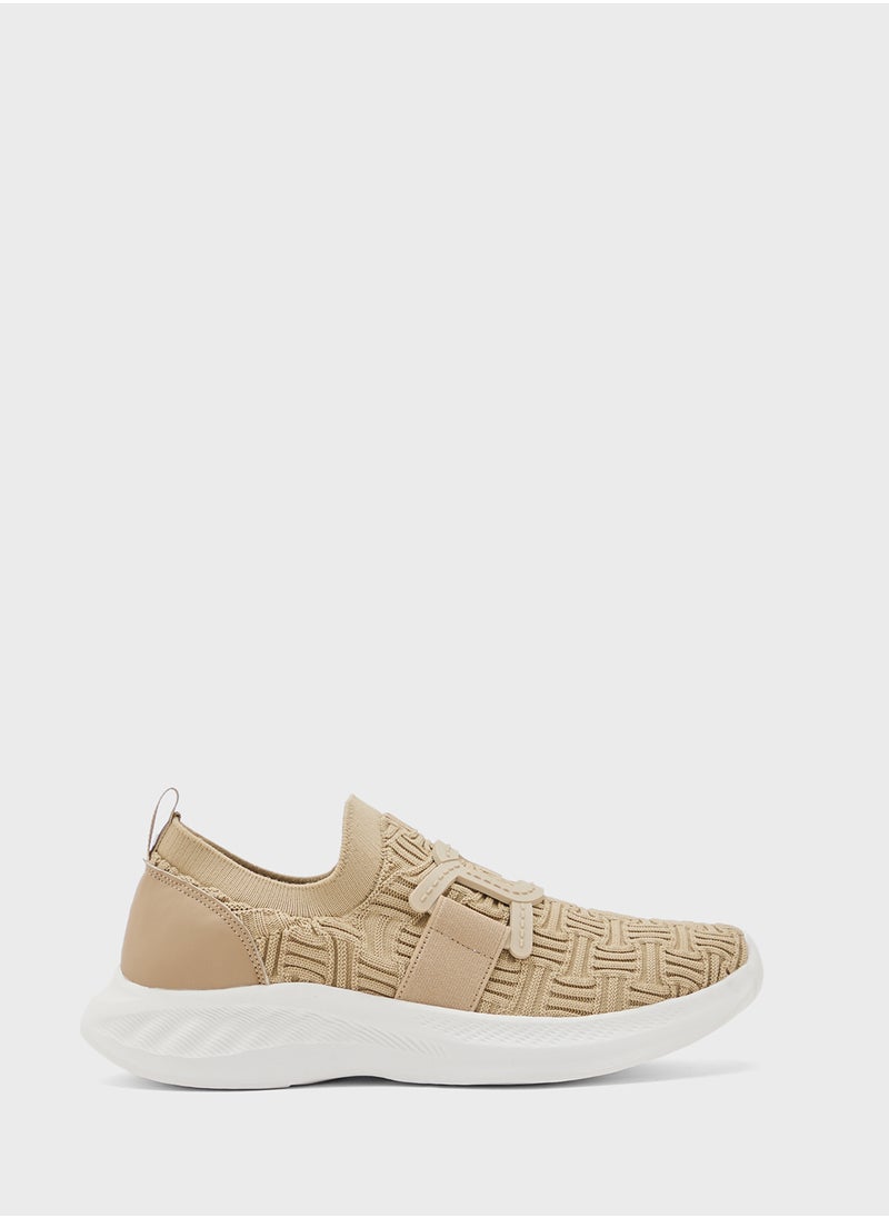 Ginger - Knitted  Comfort Slip On Shoe - Image 1