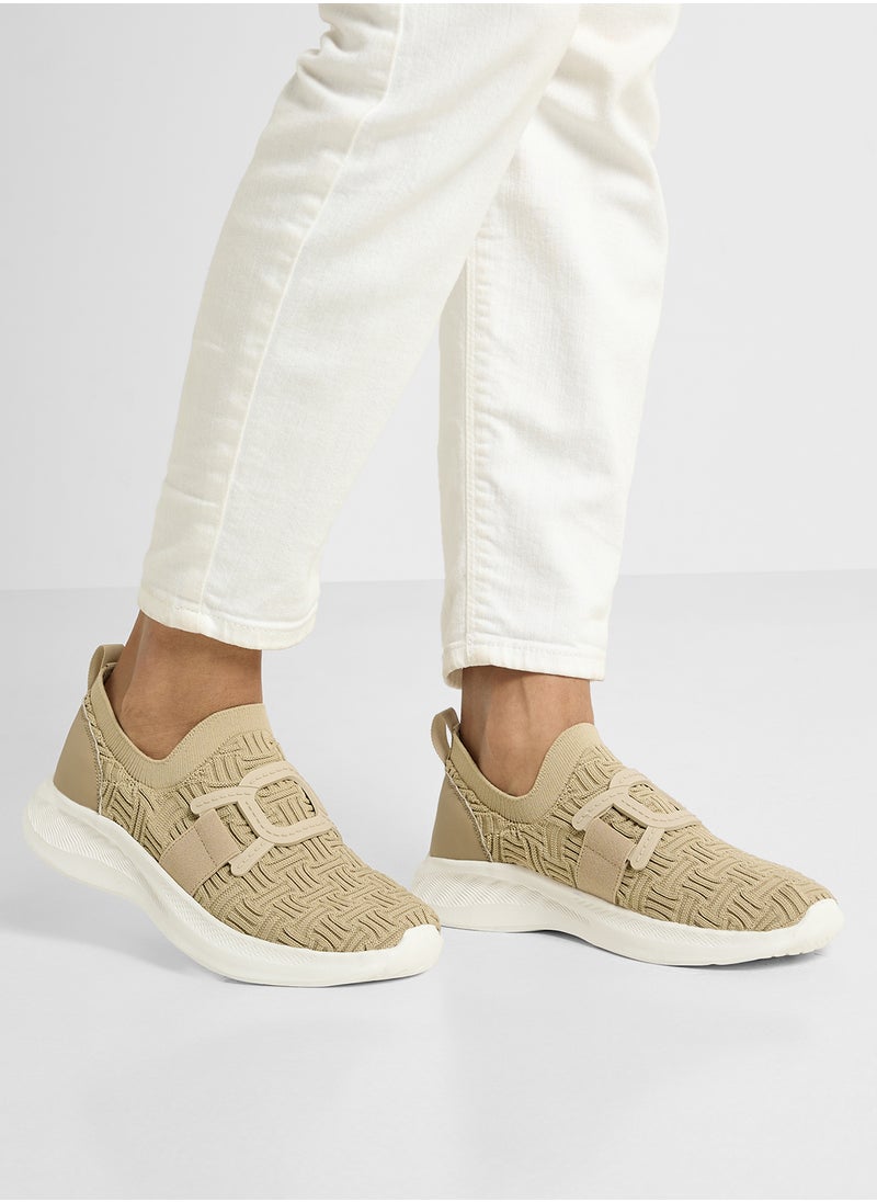 Ginger - Knitted  Comfort Slip On Shoe - Image 1
