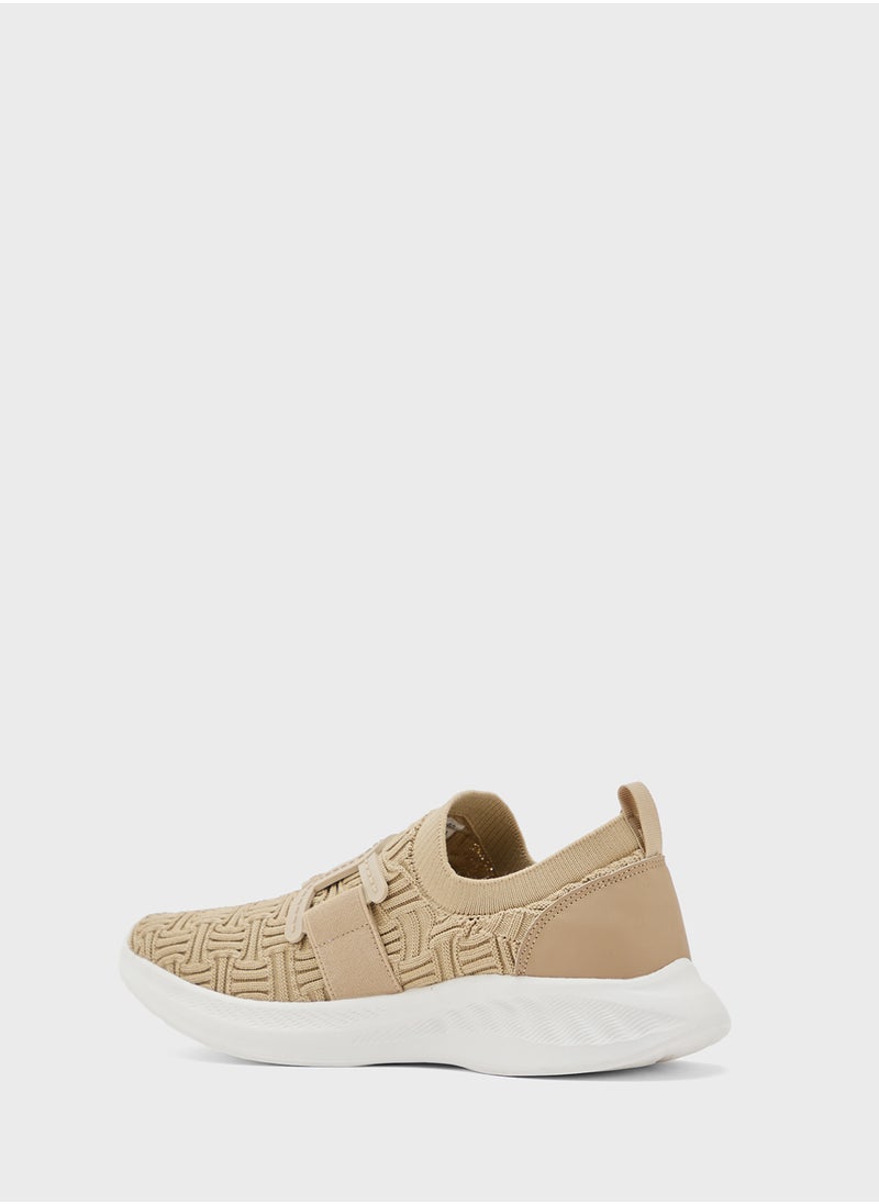 Ginger - Knitted  Comfort Slip On Shoe - Image 1