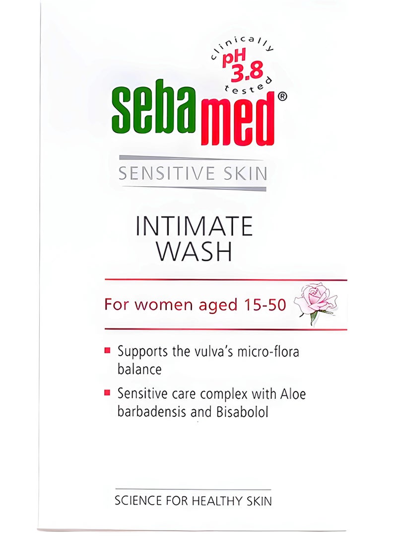 Sebamed غسول حميمي للبشرة الحساسة للنساء من عمر 15-50 200 مل - Image 2