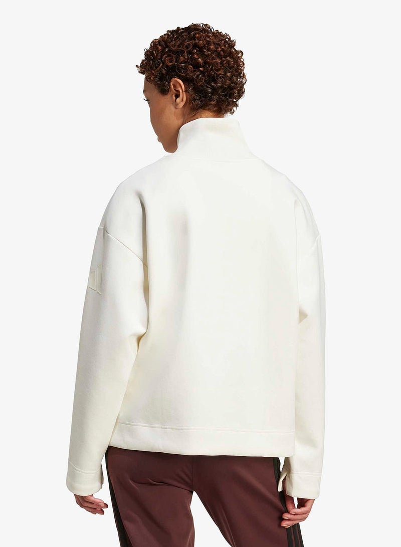 Adidas All Szn Soft Lux Sweatshirt - Image 2