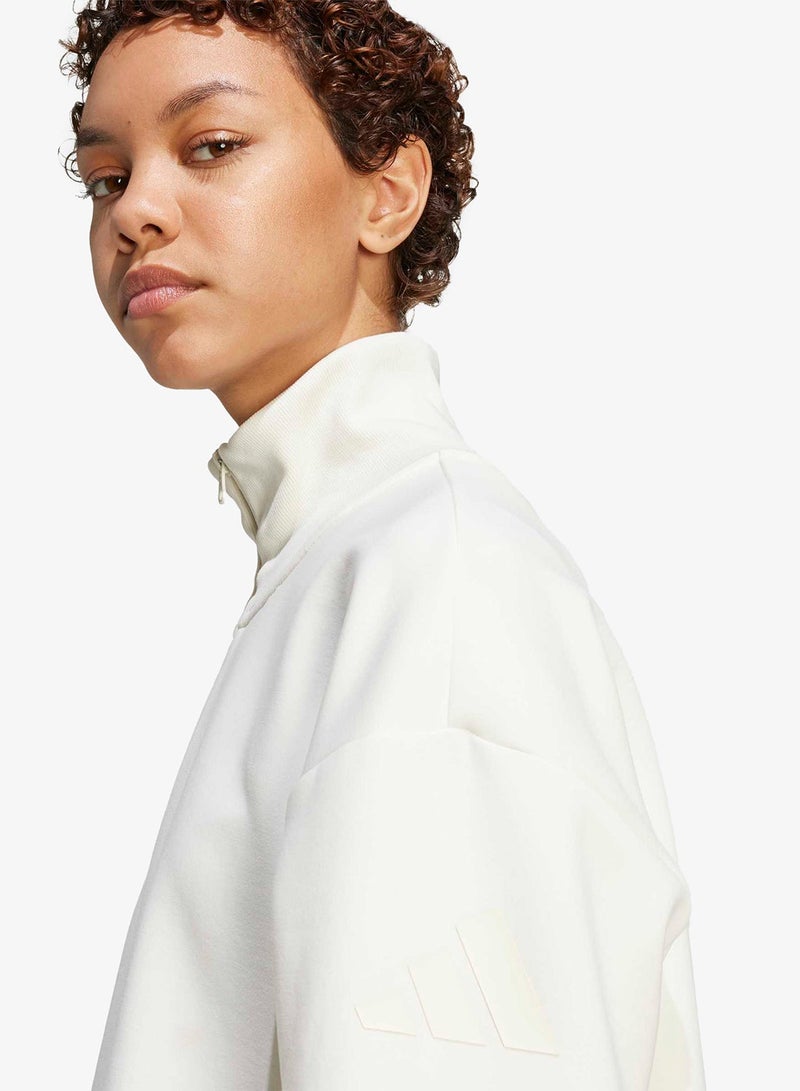 Adidas All Szn Soft Lux Sweatshirt - Image 3