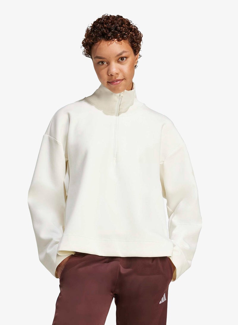 Adidas All Szn Soft Lux Sweatshirt - Image 5