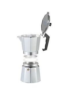 Generic Cordless Espresso Percolator Maker Silver 300ml  - Image 3