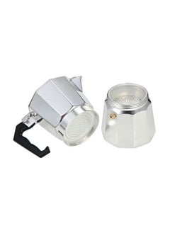 Generic Cordless Espresso Percolator Maker Silver 300ml  - Image 5