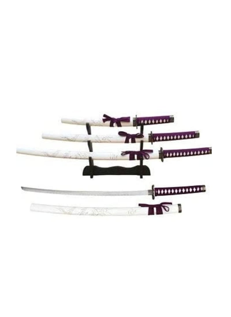 Generic Sword Stand Horizontal Wood Display Stand Katana Sword Holder  - Image 4