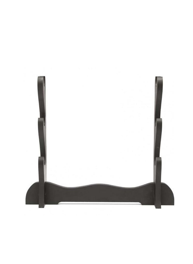 Generic Sword Stand Horizontal Wood Display Stand Katana Sword Holder  - Image 5