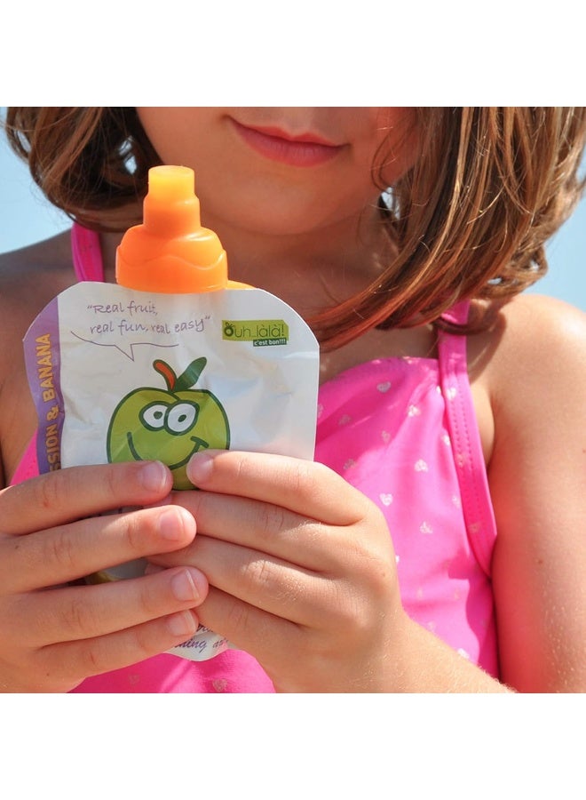 ChooMee SoftSip Food Pouch Tops | 100% Silicone | 2 CT - Image 4