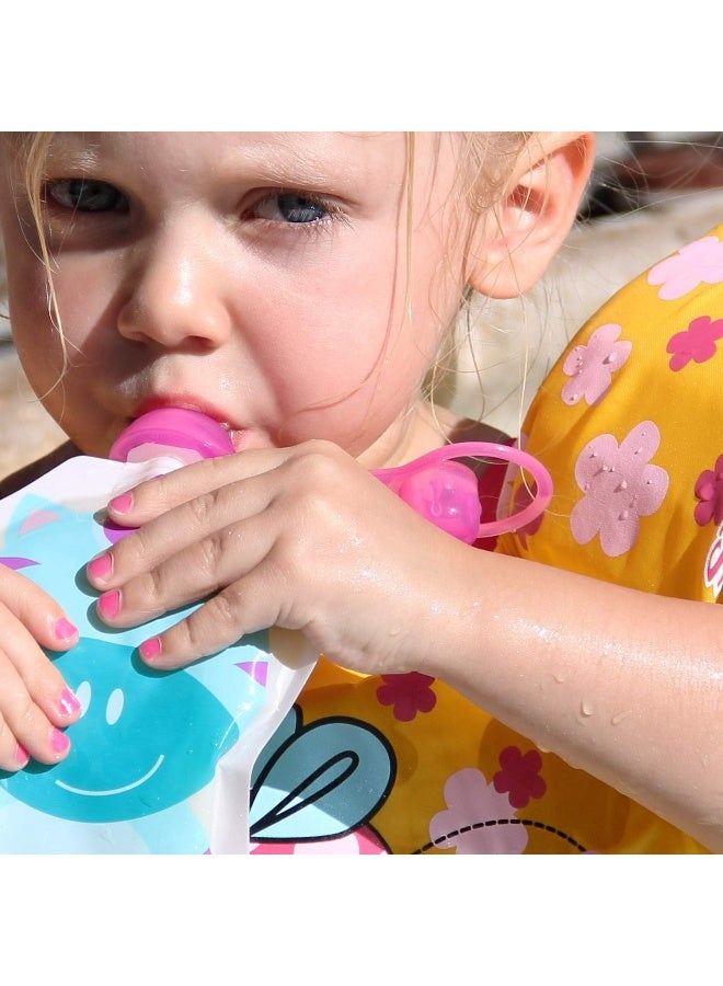 ChooMee SoftSip Food Pouch Tops | 100% Silicone | 2 CT - Image 5