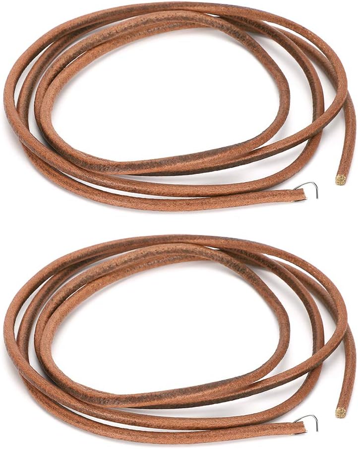 Custom sizing alternatives Yosoo 2Pcs Sewing Machine Belt, Cowhide Leather Strong Durable with Hook Connector, for Old Fashioned Foot Operated Sewing Machines Like Flying Man Peony (Brown) Personal & public compatible Light durable upgraded substance Salt resistant coating Advanced minimal build Polished safe edge Safe silicone build Economical varied sizing picks Minimal design Carefully selected material Land transit & shipment compatible Fade proof Market diverse application fit Tight fitted parts Slow wear optimized quality Low wear optimized design Home & light industrial compatible Detachable clean Gulf climate tested upgraded quality Globally trusted affordable quality Varied global sizing picks Repeated use friendly design All space matching look Wear resistant KSA market popular practical build - Image 1