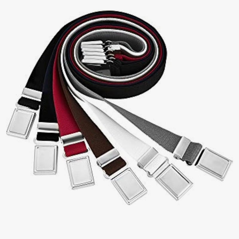Source Children'S Belt Boys And Girls Decorative Magnet Buckle Elastic Elastic Belt Multi-Color Optional - Image 5
