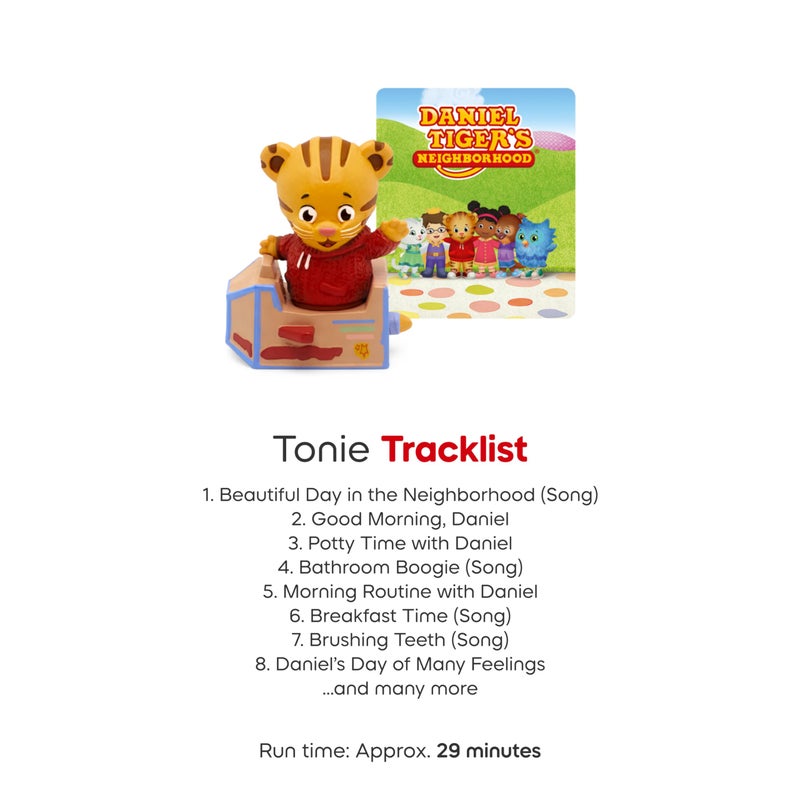 Tonies Daniel The Tiger Audio Toy Figurine from Daniel Tiger's Neighborhood - Image 5
