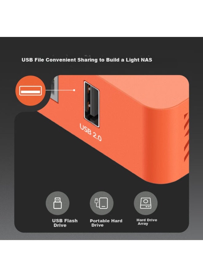 Cudy Ac1200 Mini Router With Light Nas, Usb Power Bank, Home Use, Dormitory, Portable, Traveling, App Control, Tr1200 - Image 4