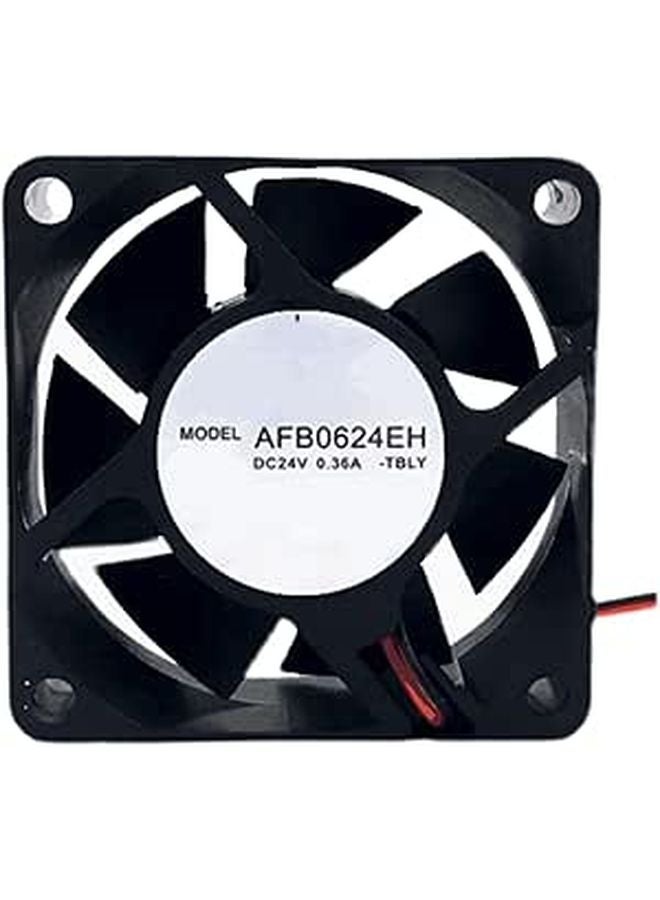 DC24V 0.36A مروحة تبريد ثلاثية الأسلاك 80 مم 12V 24V بدون فرش AFB0624EH - Image 1