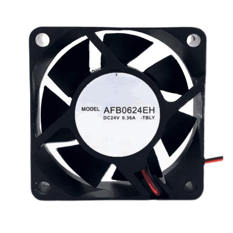 DC24V 0.36A مروحة تبريد ثلاثية الأسلاك 80 مم 12V 24V بدون فرش AFB0624EH - Image 2