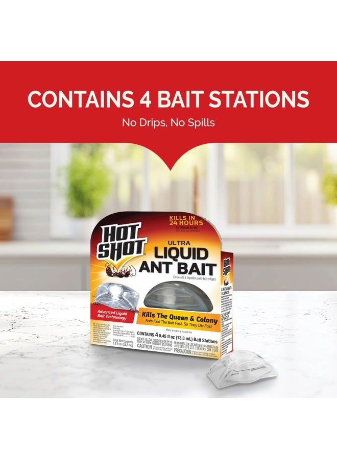 Hot Shot Ultra Liquid Ant Bait, 4-Count - Image 3