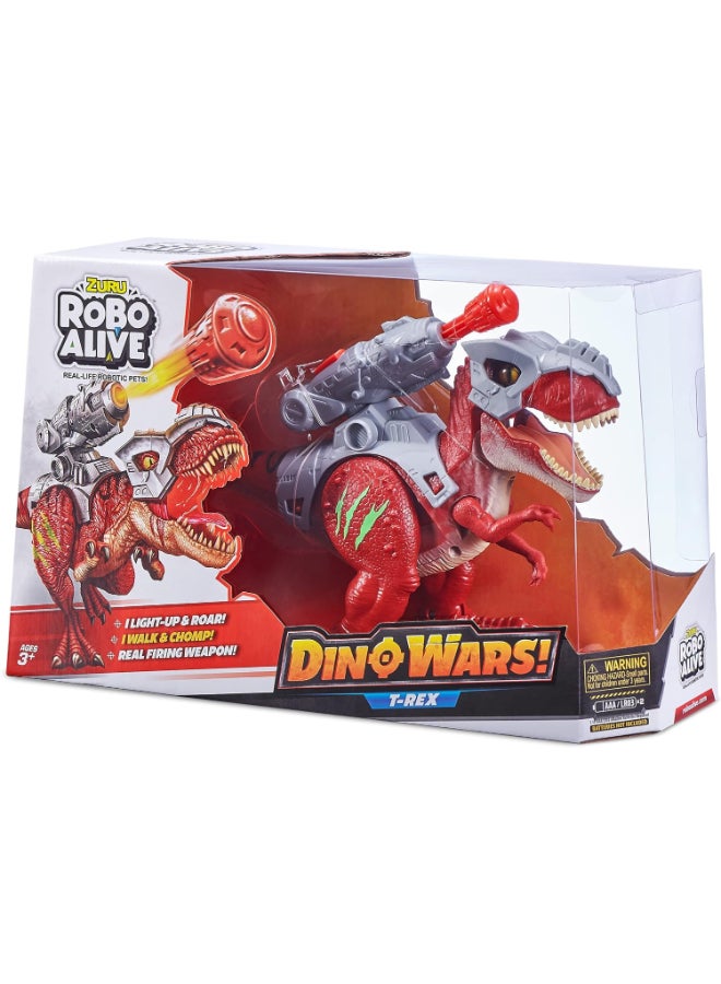 Robo Alive Dino Wars T-Rex Toy by ZURU - Image 1